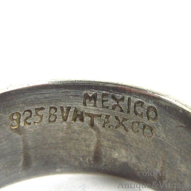 MEXICOメキシコ製1950-70年代ヴィンテージスターリングシルバー製