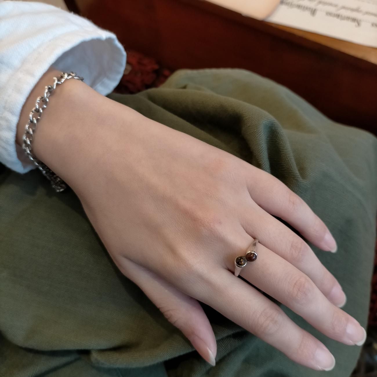 英国イギリスヴィンテージ琥珀バ