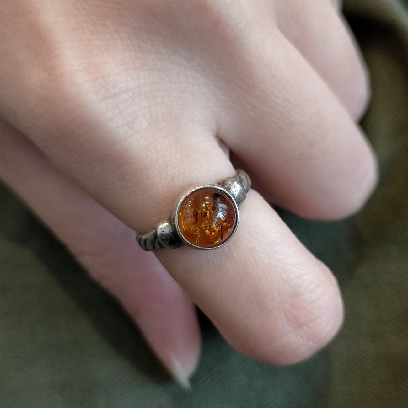 英国イギリスヴィンテージ琥珀バ