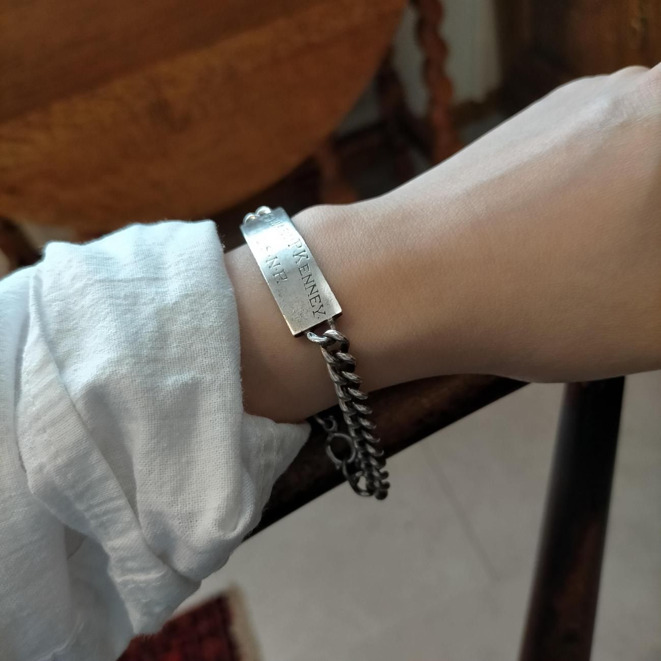 USA製1940年代ヴィンテージUSNR/United States Navy Reserve IDタグ