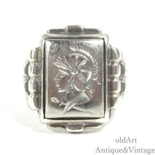 USAUNCAS1940-50ǯơʥȵΥ󥿥ꥪ󥰥󥺻ءSILVER925ۡ17.5ۡN-27823 