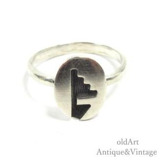 USA��1980ǯ�������ơ����ۥ�²Larry Pooyouma��ͥ��ƥ��֥���ꥫ���󥰻��ء�SILVER925�ۡ�9.5��ۡ�N-27944�� 