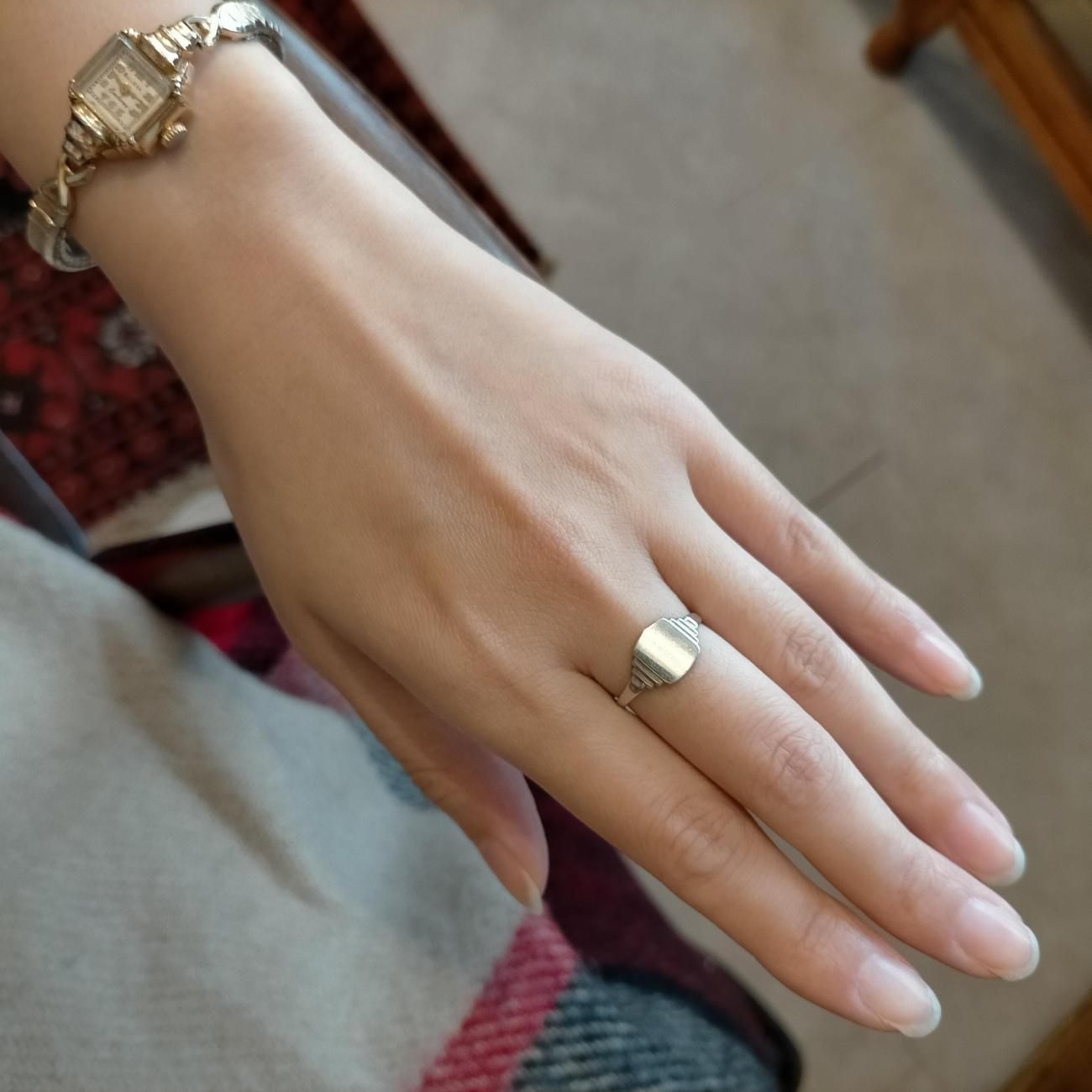 英国イギリス製ヴィンテージ印台