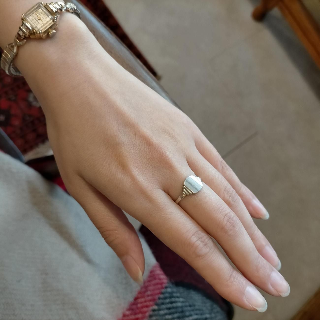 英国イギリス製ヴィンテージ印台