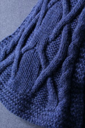 カシミヤケーブル編みマフラー - チョイス道楽