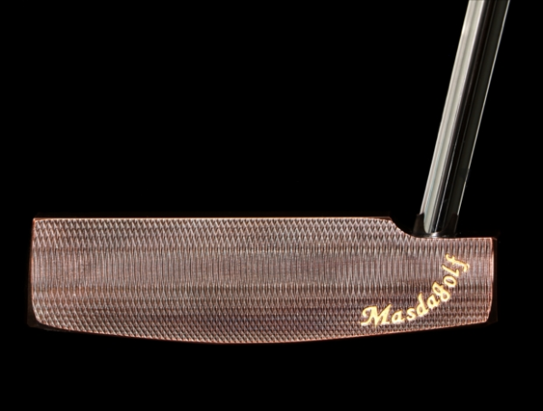 マスダゴルフ スタジオ3パター特製銅メッキ仕上げ - チョイス道楽