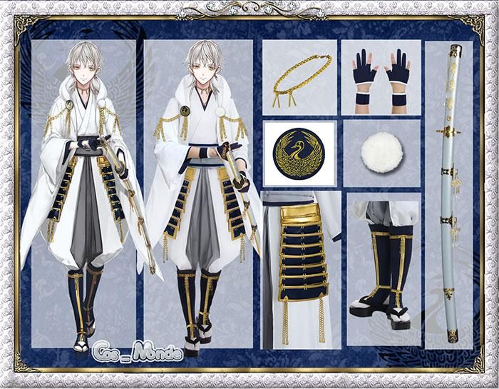 刀剣乱舞 鶴丸国永 コスプレ衣装 pierrenicolas.com