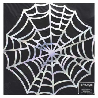12インチダイカットペーパー  - Holographic Spider Web 