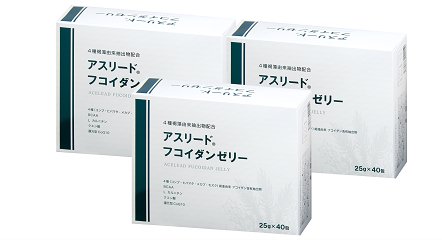 フコイダンゼリー（40包）× 3箱セット - フジヘルスプランニング
