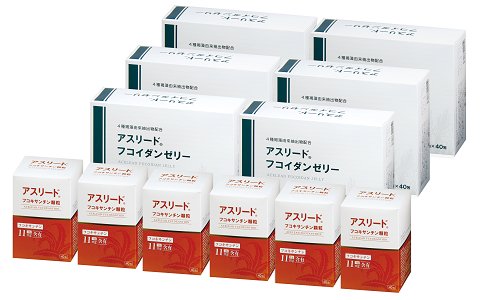 2ヶ月セット（フコキサンチン顆粒6箱＋フコイダンゼリー6箱） - フジヘルスプランニング