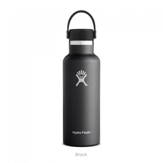 HYDRO FLASK(ハイドロフラスク) Hydration 18oz StandardMouth(ハイドレーション18オンススタンダードマウス)  Black