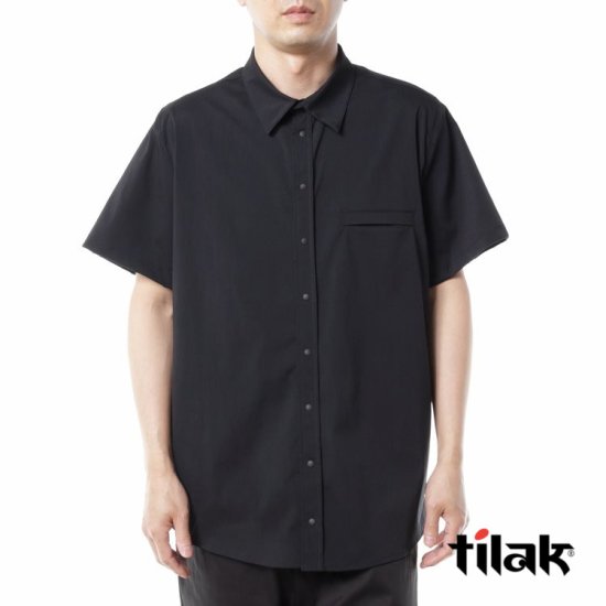 Knight Shirts SS (ナイトシャツ ショートスリーブ) Black - tilak 