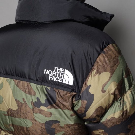 THE NORTH FACE(ザノースフェイス) Novelty Nuptse Jacket(ノベルティーヌプシジャケット)【TNFカモ】Mens  ND92235