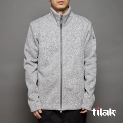 tilak(ティラック) POUTNIK Monk Zip Sweater(モンクジップセーター)【LightGreyMelange】