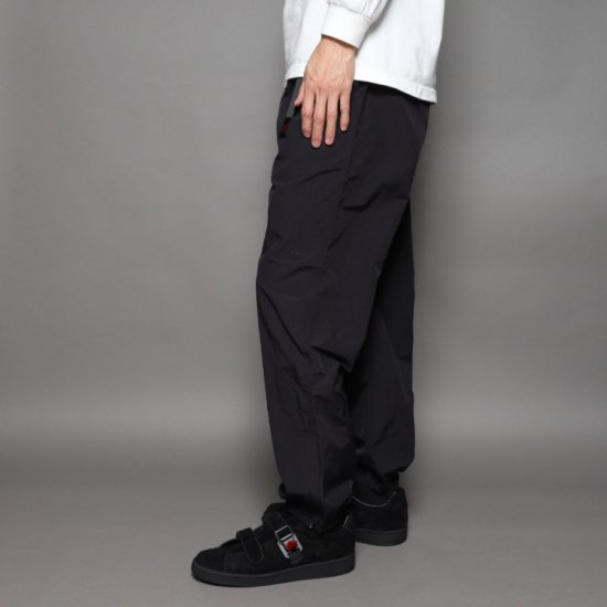 GRAMICCI(グラミチ) NYLON PACKBLE TRACK PANT(ナイロンパッカブルトラックパンツ)【Black】GMP3-S2058