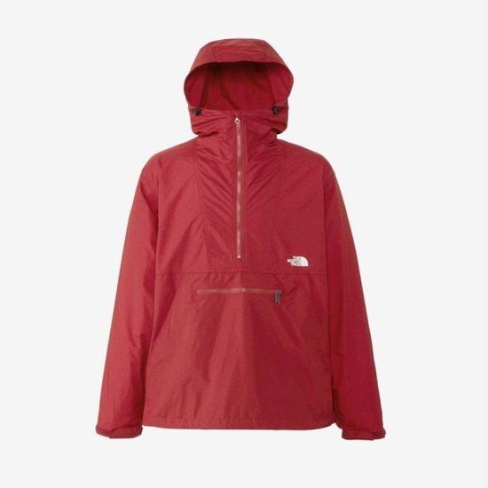 THE NORTH FACE(ザノースフェイス) Compact Anorak(コンパクトアノラック)【アイアンレッド】Mens NP22333