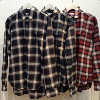 Rags McGREGOR / ラグス マックレガー | 17-6605 / OMBRE CHECK BLEACH