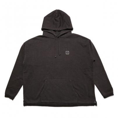 ELVIRA / エルヴィラ | 16EL-AW-11 / CENTER E FRAME PIGMENT HOODY