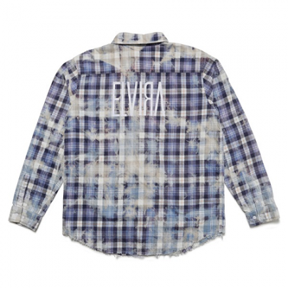 ELVIRA / エルヴィラ | 17EL-SS-18 / BLEACH CHECK L/S SHIRT