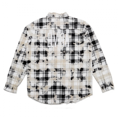 ELVIRA / エルヴィラ | 17EL-SS-18 / BLEACH CHECK L/S SHIRT