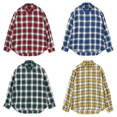 Rags McGREGOR / ラグス マックレガー | 17-7101 / OMBRE CHECK SHIRTS 