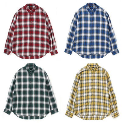 Rags McGREGOR / ラグス マックレガー | 17-7101 / OMBRE CHECK SHIRTS