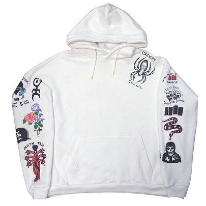 FLAGSTUFF / フラッグスタッフ | 2018SS-FS-20 / L/S TATTOO HOODIE