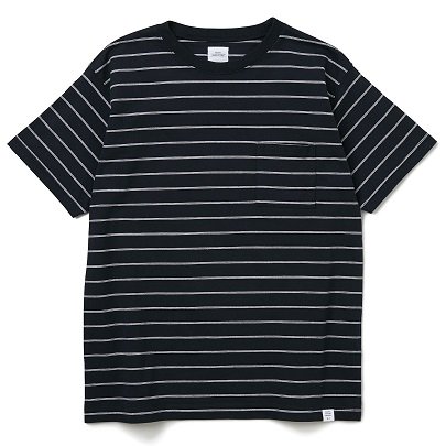 BEDWIN / ベドウィン | 18SB2721 / S/S C-NECK BORDER TEE 