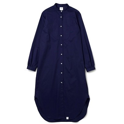 BEDWIN / ベドウィン / レディース | L/S BAND COLLAR SHIRT DRESS