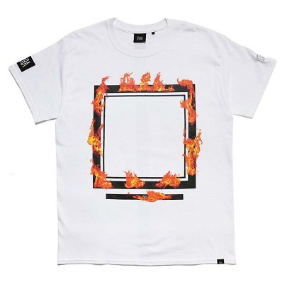 ELVIRA / エルヴィラ | BURNING FRAME T-SHIRT / フレームTシャツ