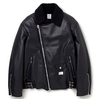 BEDWIN / ベドウィン | 18AB5486 / DOUBLE RIDERS JACKET FAKE MOUTON