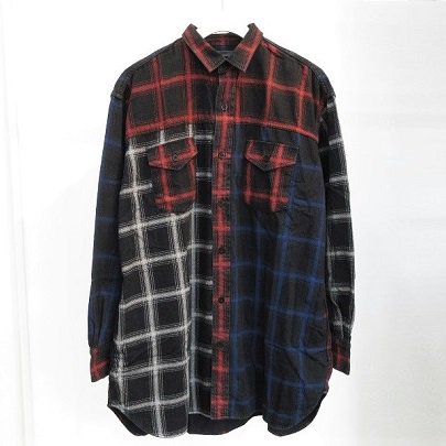 MINEDENIM / マインデニム | 1809-5003 / Black Denim Check Print