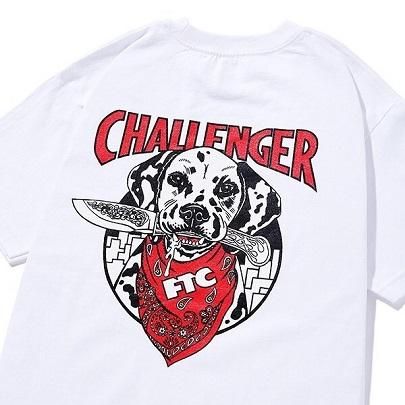 柄デザインプリントFTC✖️CHALLENGER Tシャツ Lサイズ - Tシャツ ...