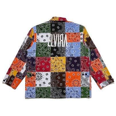 ELVIRA/エルヴィラ PATCHWORK B.D.U. SHIRT | hartwellspremium.com