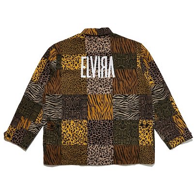 ELVIRA / エルビラ | PATCHWORK B.D.U. SHIRT / パッチワークBDUシャツ