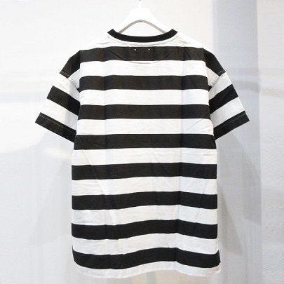 MINEDENIM / マインデニム | 1904-4005 / Bold Border N.Loose T-SH