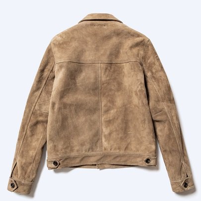 MINEDENIM / マインデニム | 1909-8003 / Suede Leather 4B JKT / 4