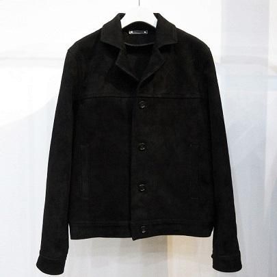 MINEDENIM / マインデニム | 1909-8003 / Suede Leather Denim 4B JKT