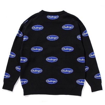 CHALLENGER / チャレンジャー | LOGO RULED SWEATER / ロゴ セーター