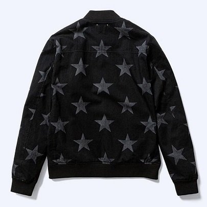 MINEDENIM / マインデニム | 2003-8003 / Discharge Star Rib Zip BZ M