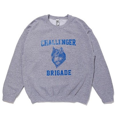 CHALLENGER / チャレンジャー | WOLF COLLEGE C/N SWEAT / スウェット ...