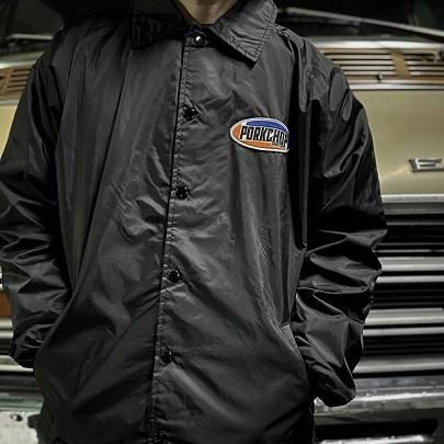 今ならほぼ即納！ 2nd PORKCHOP ナイロンジャケット Oval JKT COACH