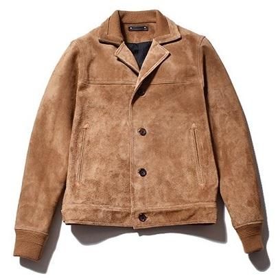 スエードMINEDENIM Suede Leather Denim 4B JKT