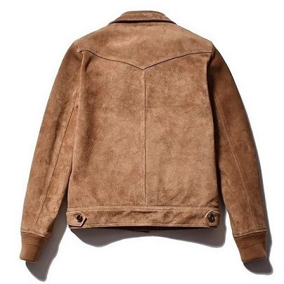 MINEDENIM / マインデニム | 2102-8001 / Suede Leather 4B jacket / 4 