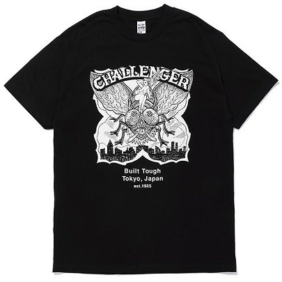 CHALLENGER チャレンジャー Tシャツ サイズ:M フィッシュロゴ クルー