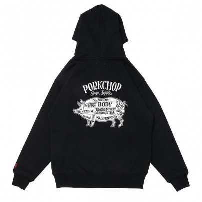 PORKCHOP GARAGE SUPPLY PORK BACK ZIP UP - トップス