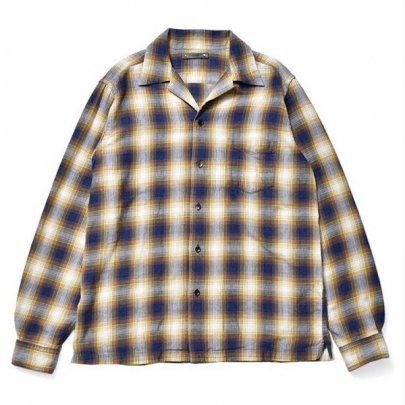 MINEDENIM / マインデニム | 2109-5001 / Ombre Check Flannel Open ...