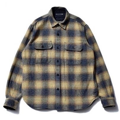 MINEDENIM / マインデニム | 2109-5003 / Ombre Check Flannel CPO SH