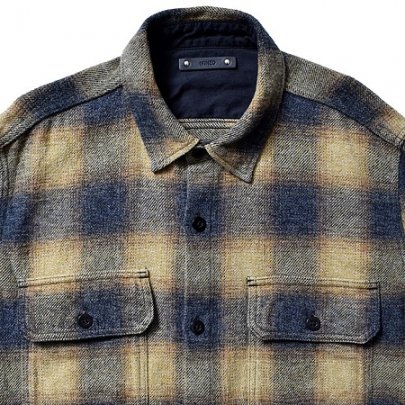 MINEDENIM / マインデニム | 2109-5003 / Ombre Check Flannel CPO SH