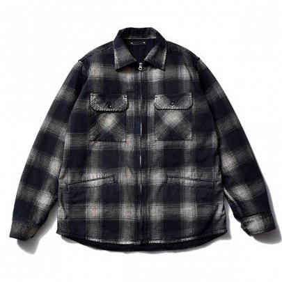 MINEDENIM / マインデニム | Flannel Denim Check Quiltriner Shirts